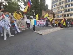 Una imagen de la concentración de este sábad en la capital. /SN