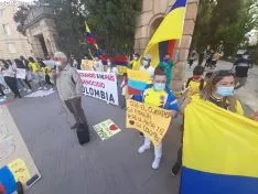 Una imagen de la concentración de este sábad en la capital. /SN