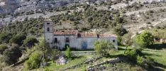 Imagen de La Monjía, a los pies del Pico Frentes, en Fuentetoba.