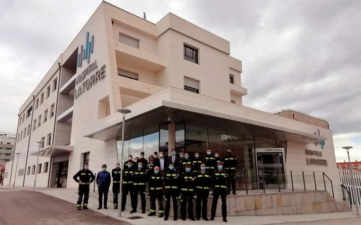 El parque de Bomberos conoce el Hospital Latorre antes de su apertura 
