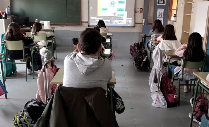 El CEIP Sor María de Jesús, en Ágreda, acoge este jueves el proyecto ‘Dibujando la Palabra’