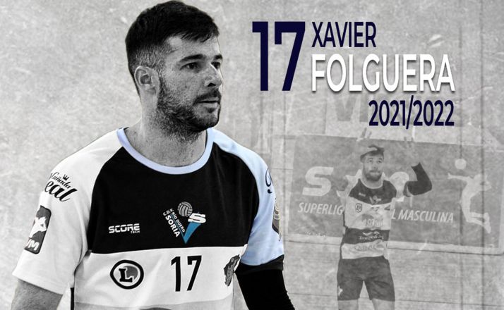 Folguera mantiene su compromiso con el Club Río Duero Soria de voleibol