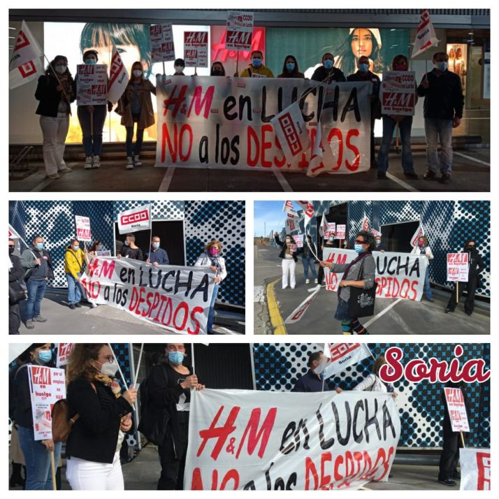 CCOO convoca nueva concentración en H&M para los próximos días 19 y 21 de mayo