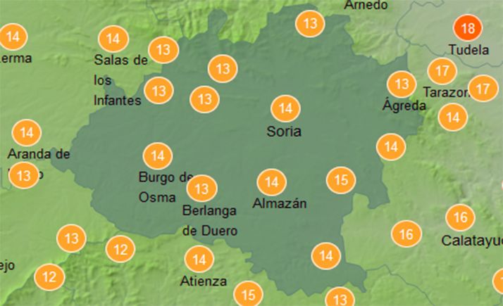 El tiempo en Soria: Cielos despejados para este miércoles