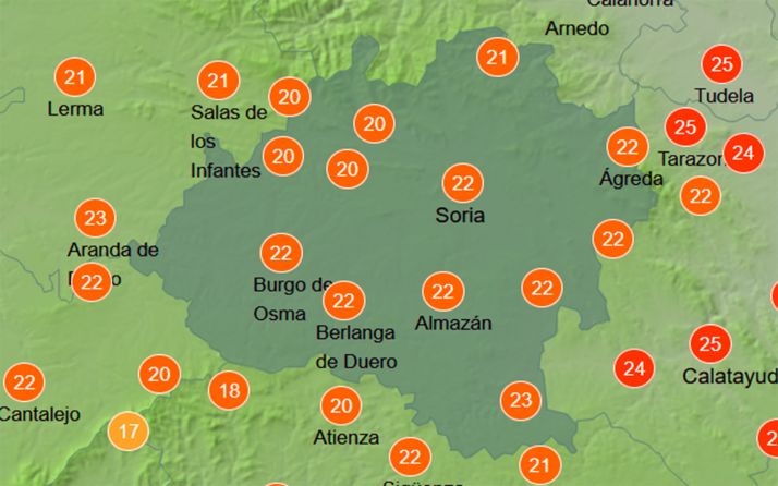 El tiempo en Soria: Sábado más que primaveral