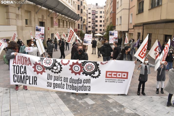 GALERÍA: CCOO defiende la subida de impuestos en el 1 de mayo