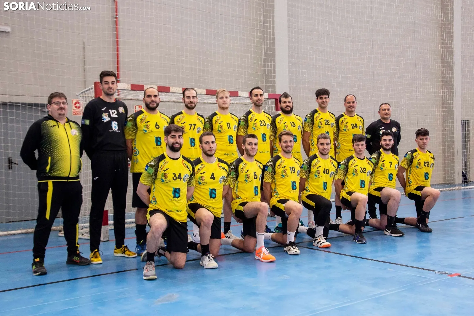 Imágenes de la plantilla del Balonmano Soria./ Fotos: María Ferrer.