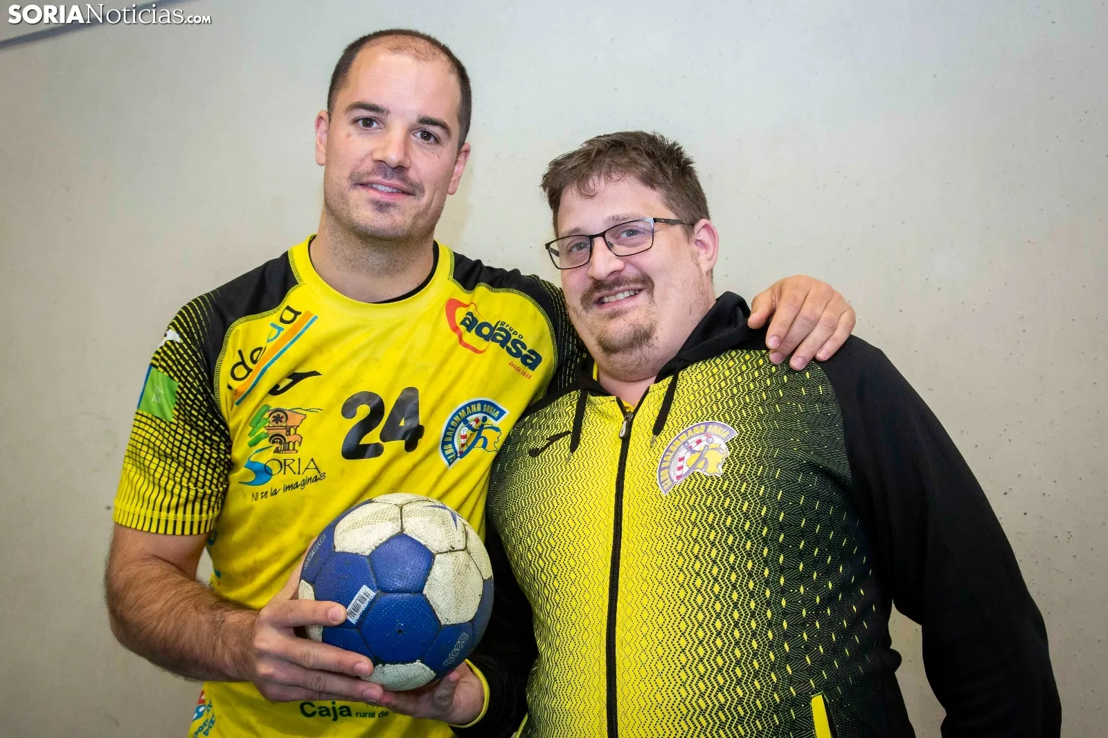 Imágenes de la plantilla del Balonmano Soria./ Fotos: María Ferrer.
