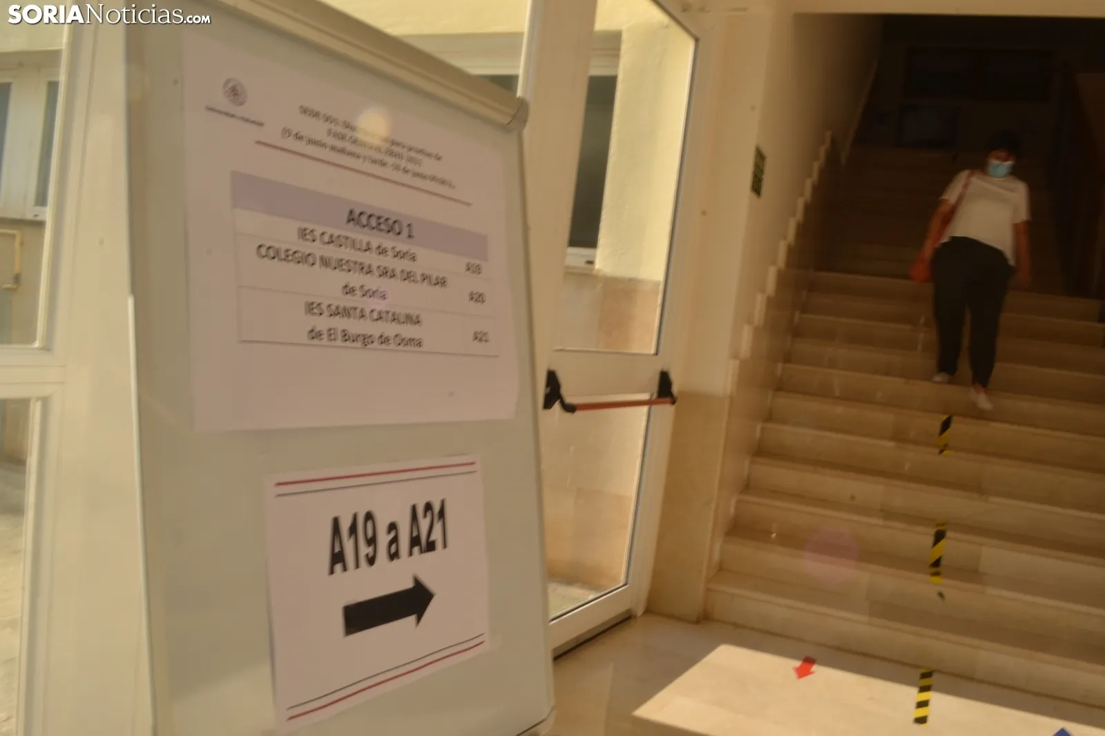 Una imagen de la primera jornada de la EBAU en el Campus de la UVa.