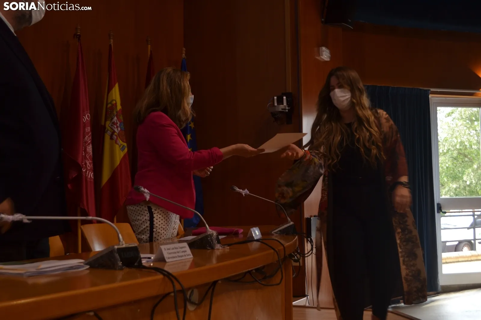 Una de las imágenes del acto académico de la VIII Promoción. /SN