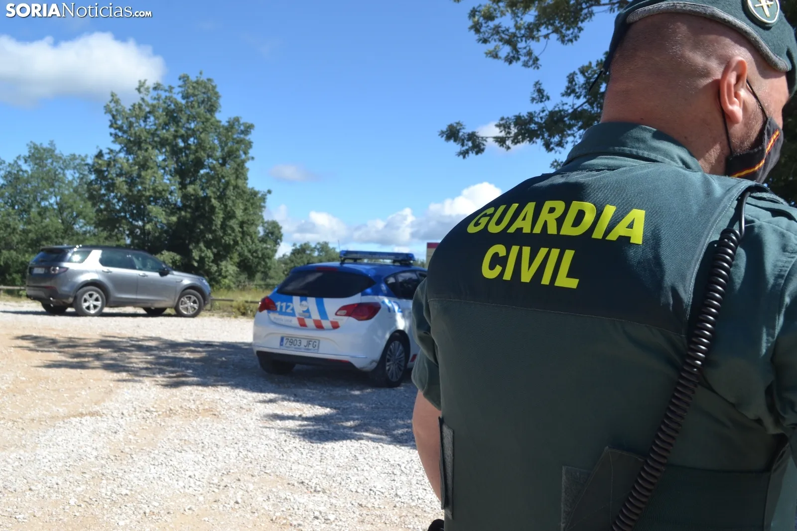 Una imagen del mediodía en Valonsadero hoy, jueves 24 de junio de 2021. /SN