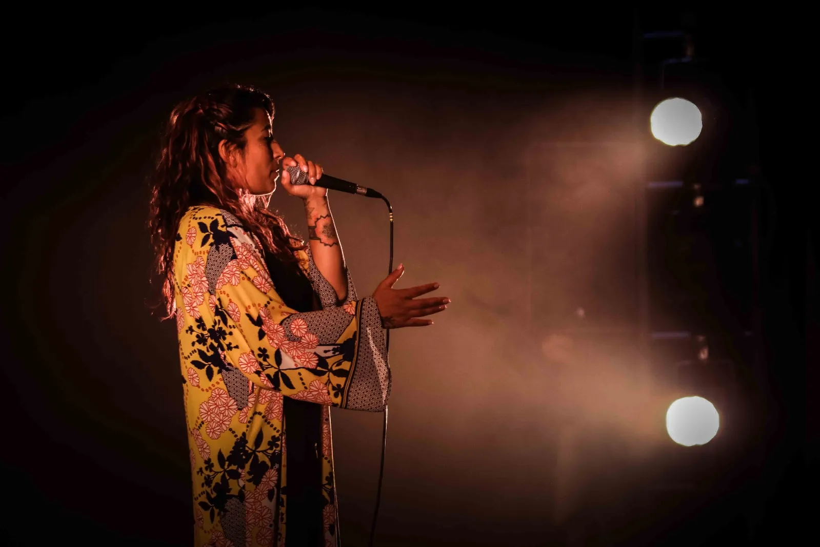 Ana Tijoux en Soria. /Viksar Fotografía