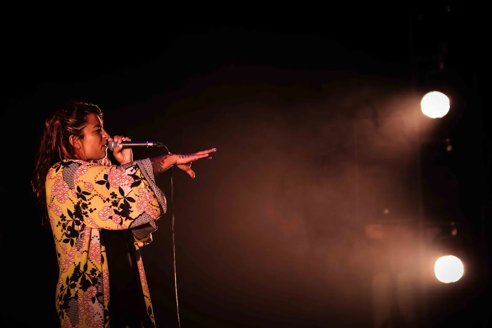 Ana Tijoux en Soria. /Viksar Fotografía