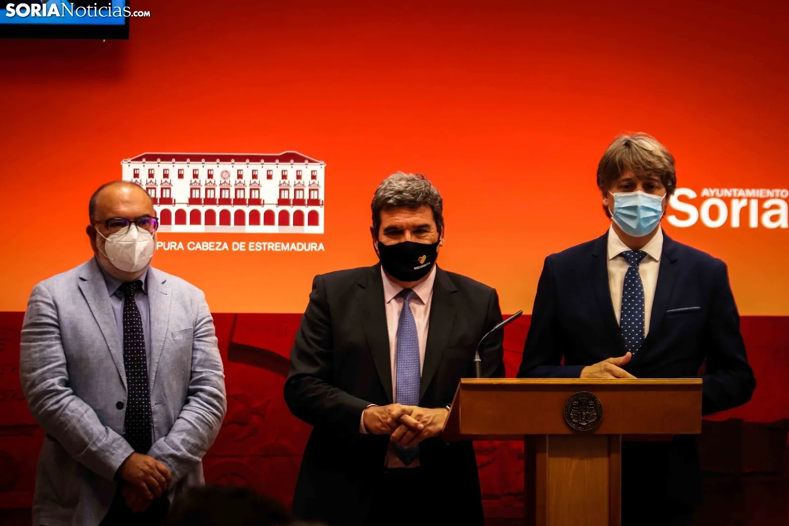 Visita del ministro Escrivá a Soria. 