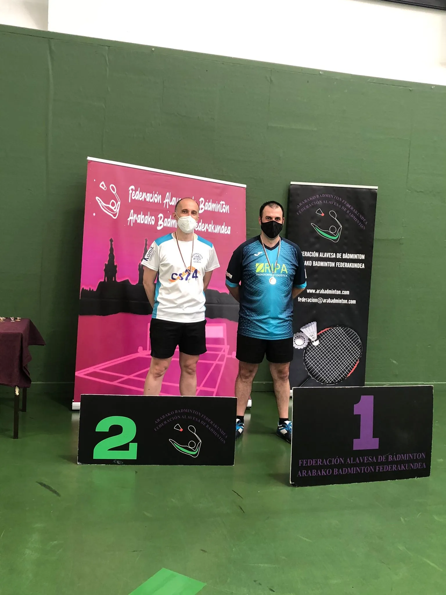 Una de las imágenes que deja la competición de este fin de semana en el bádminton soriano. /CBS-CS24