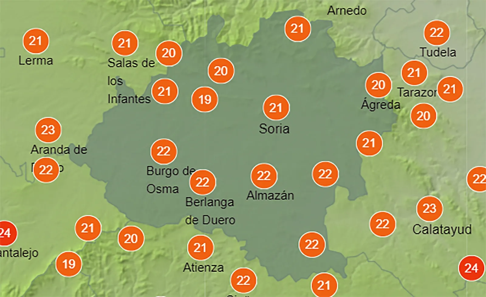 Foto 2 - El tiempo en Soria: Mejor&iacute;a general