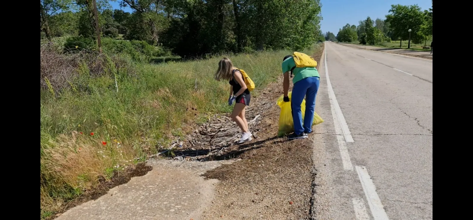 Una de las imágenes que deja la jornada en Tardelcuende.