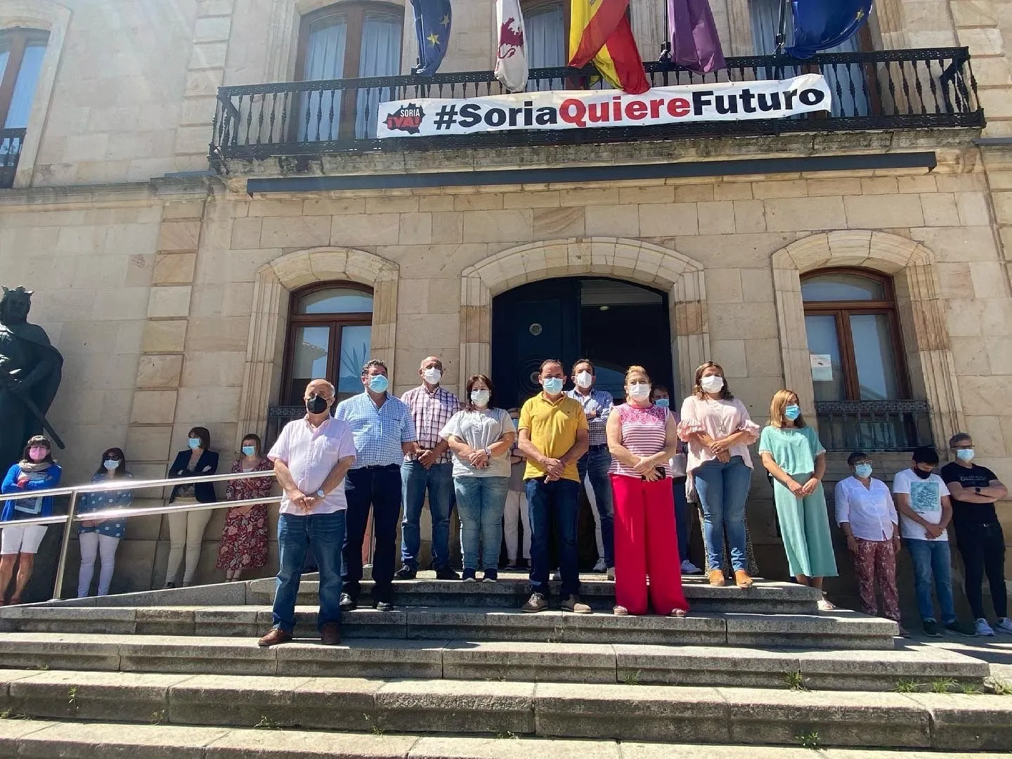 Una de las concentraciones en la capital. 