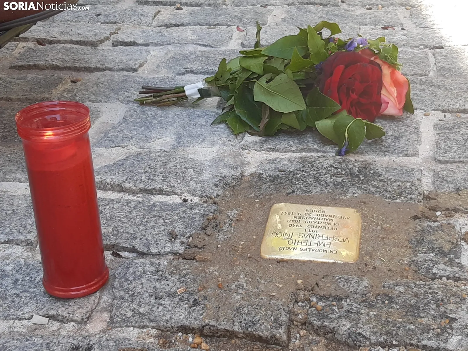 Acto de homenaje a los 22 sorianos deportados a campos de concentración nazis.