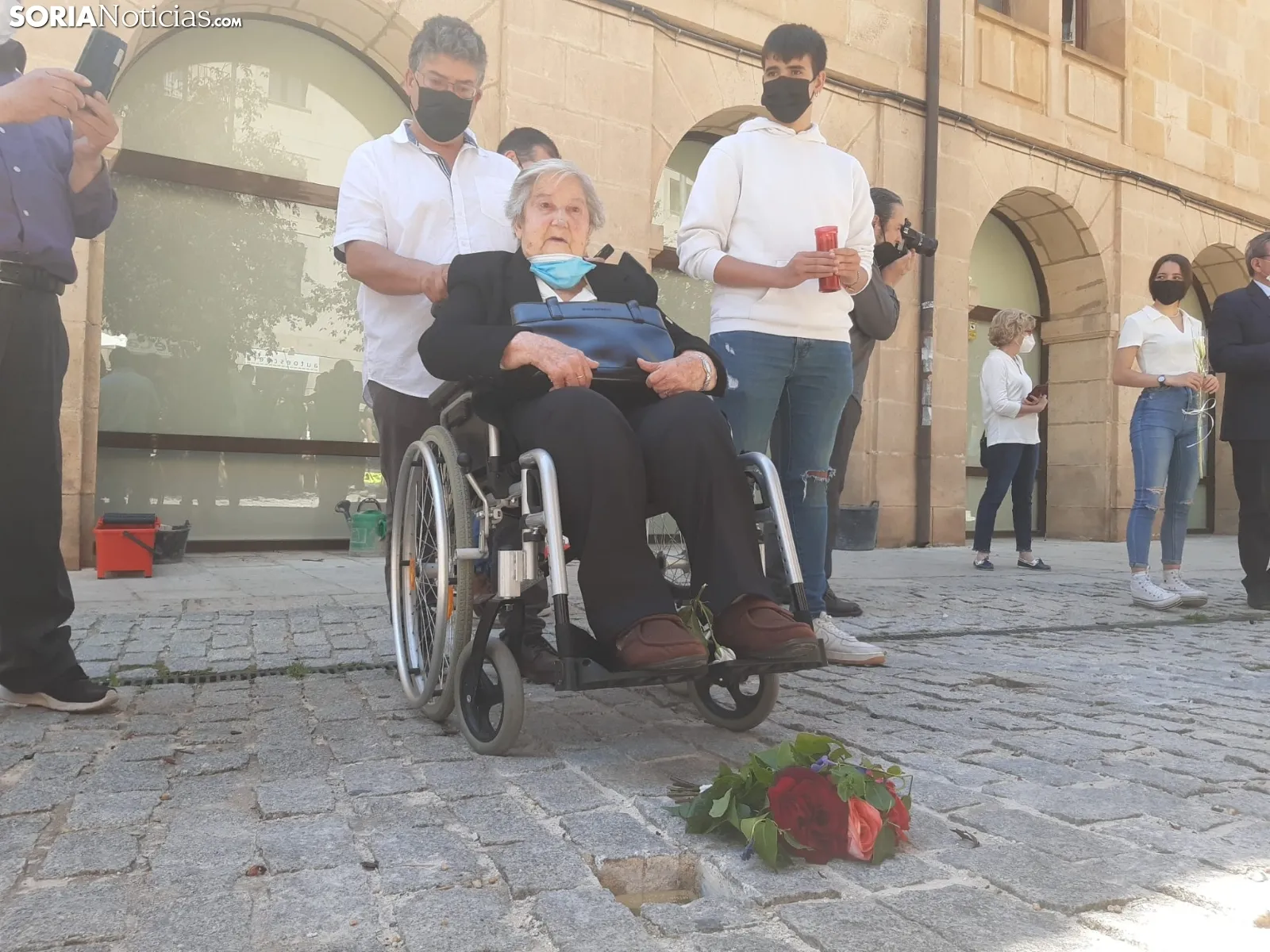 Acto de homenaje a los 22 sorianos deportados a campos de concentración nazis.