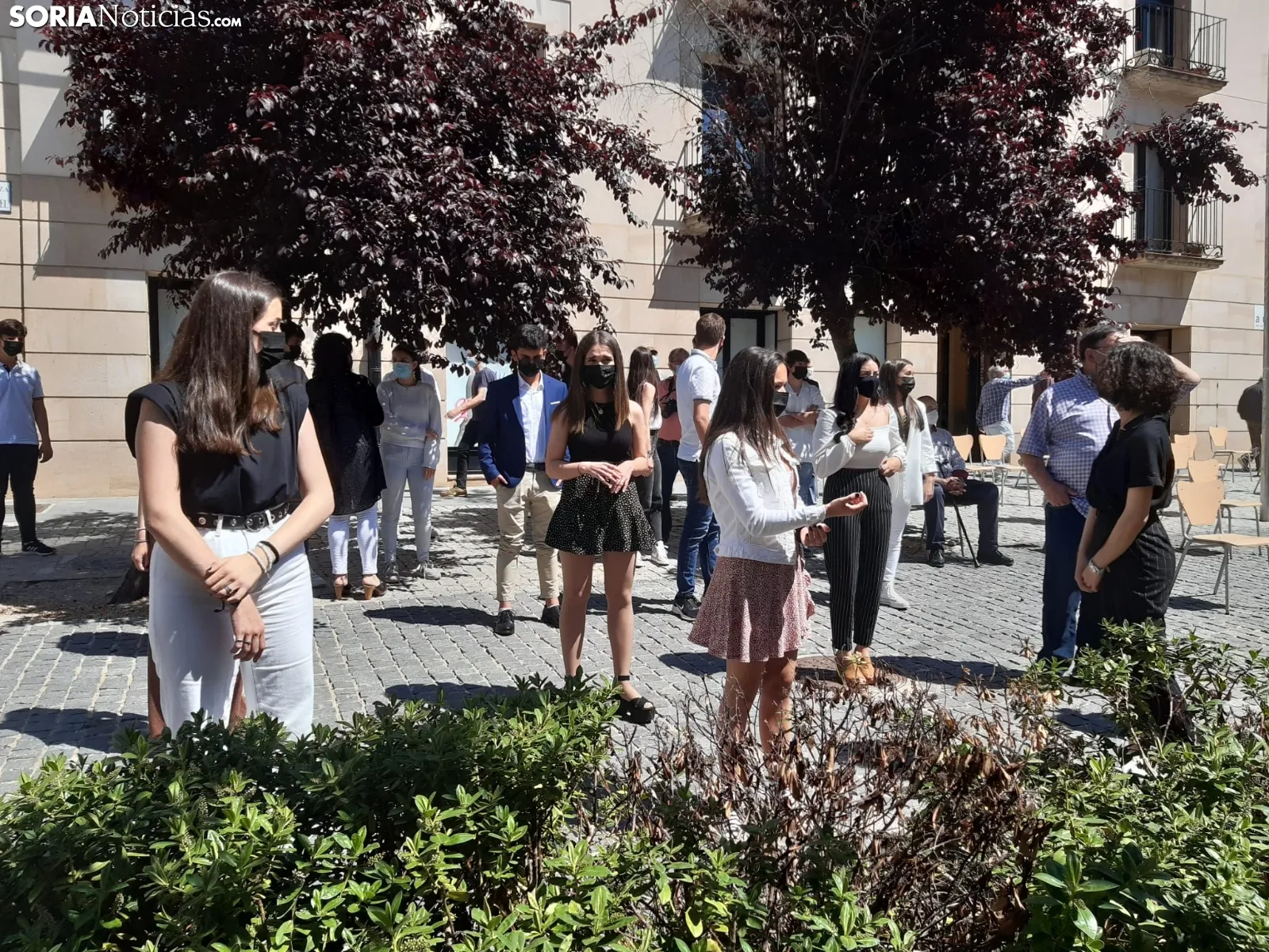 Acto de homenaje a los 22 sorianos deportados a campos de concentración nazis.