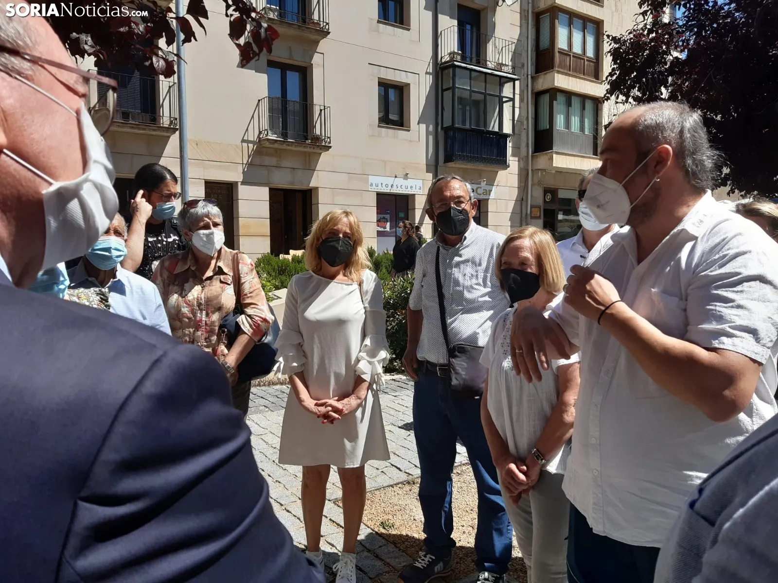 Acto de homenaje a los 22 sorianos deportados a campos de concentración nazis.