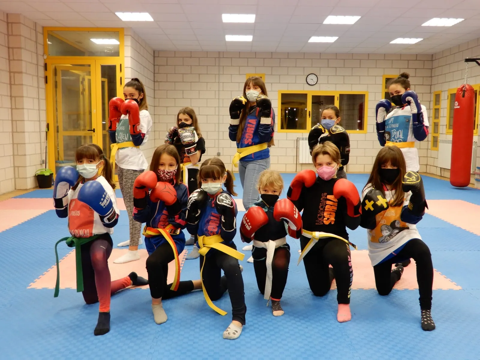 Imágenes del Club Kickboxing de Soria./ Fotos: Daniel Crovetto