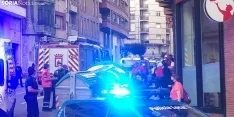 Una imagen del operativo tras el accidente. /SN