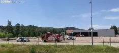 Foto 5 - Los dos accidentados en El Burgo, trasladados a Burgos y Aranda de Duero