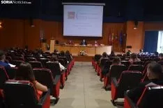 Una de las imágenes del acto académico de la VIII Promoción. /SN