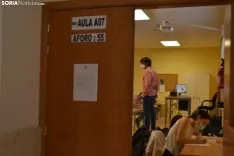 Una imagen de la primera jornada de la EBAU en el Campus de la UVa.