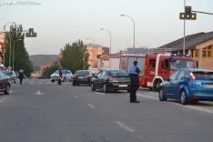 Foto 6 - Una persona herida por un accidente en la avenida de Valladolid