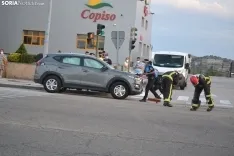 Foto 3 - Una persona herida por un accidente en la avenida de Valladolid