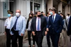 Visita del ministro Escrivá a Soria. 