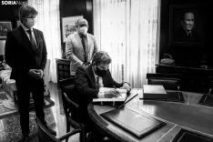 Visita del ministro Escrivá a Soria. 