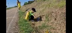 Una de las imágenes que deja la jornada en Tardelcuende.