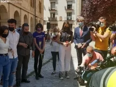 Acto de homenaje a los 22 sorianos deportados a campos de concentración nazis.