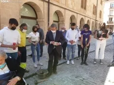 Acto de homenaje a los 22 sorianos deportados a campos de concentración nazis.