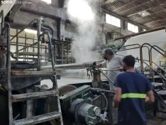 Imágenes de la visita de Carriedo a Sarrió.