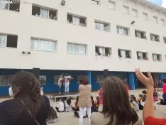 Una imagen del patio de Escolapios hoy. /SN