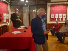 Una imagen del acto celebrado en el Casino esta tarde. /SN