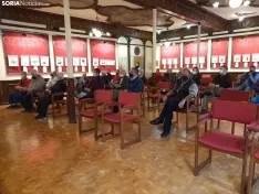Una imagen del acto celebrado en el Casino esta tarde. /SN