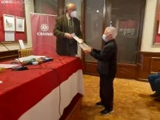 Una imagen del acto celebrado en el Casino esta tarde. /SN