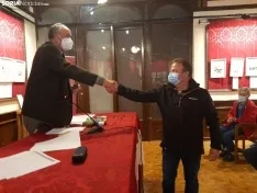 Una imagen del acto celebrado en el Casino esta tarde. /SN