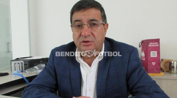 Santiago Morales, nuevo presidente del C.D. Numancia. Eduardo Rubio, director general