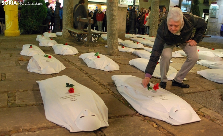 Antígona llama a los sorianos a unirse contra la violencia machista