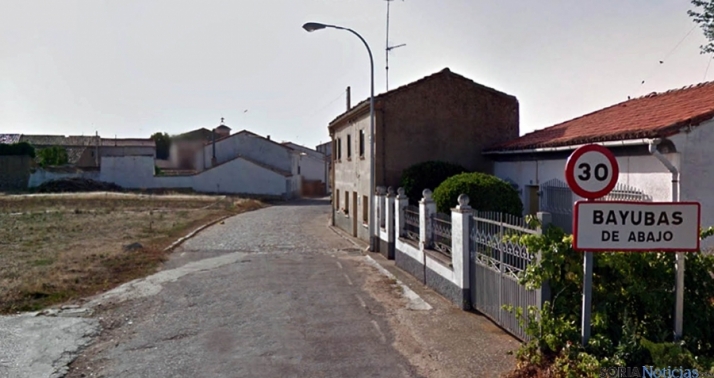Así han sido las lluvias torrenciales de esta tarde en Bayubas de Abajo