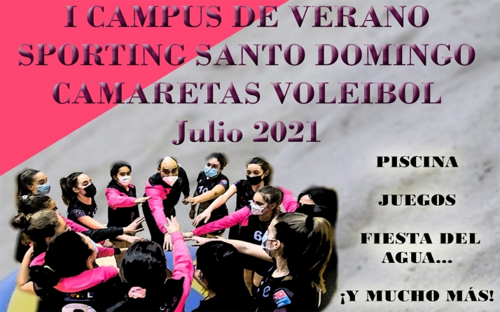El campus estival del Sporting-CV Santo Domingo, en las dos primeras semanas de julio 