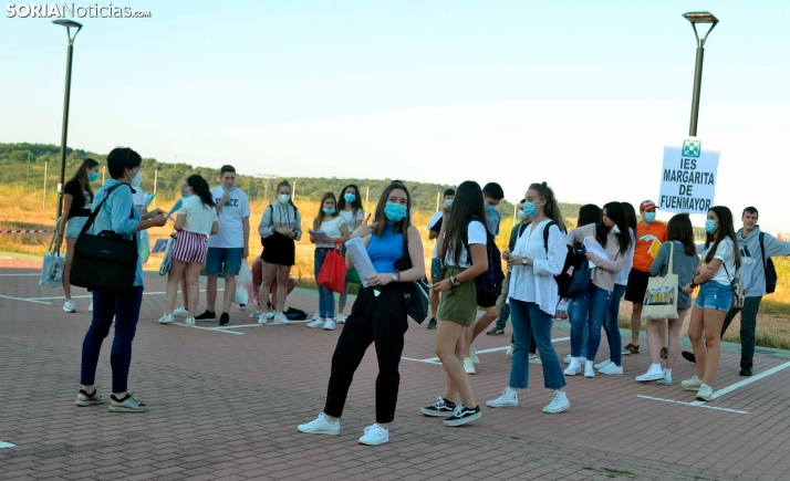 Un total de 481 estudiantes se presentarán a la EBAU en Soria
