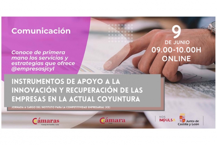 La Cámara explicará las ayudas directas que ICE dirige a autónomos y empresas para reducir el impacto del covid 